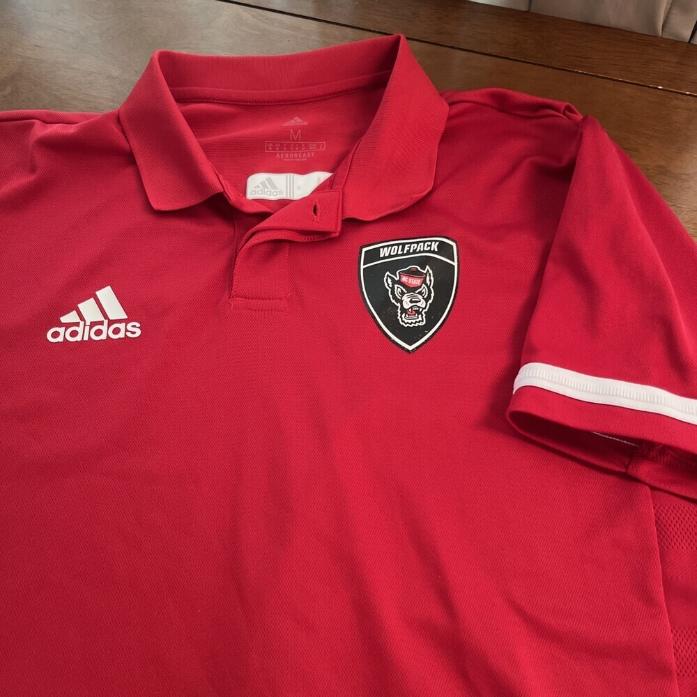 Adidas Aeroready Polo NC State Wolfpack Men’s Medium